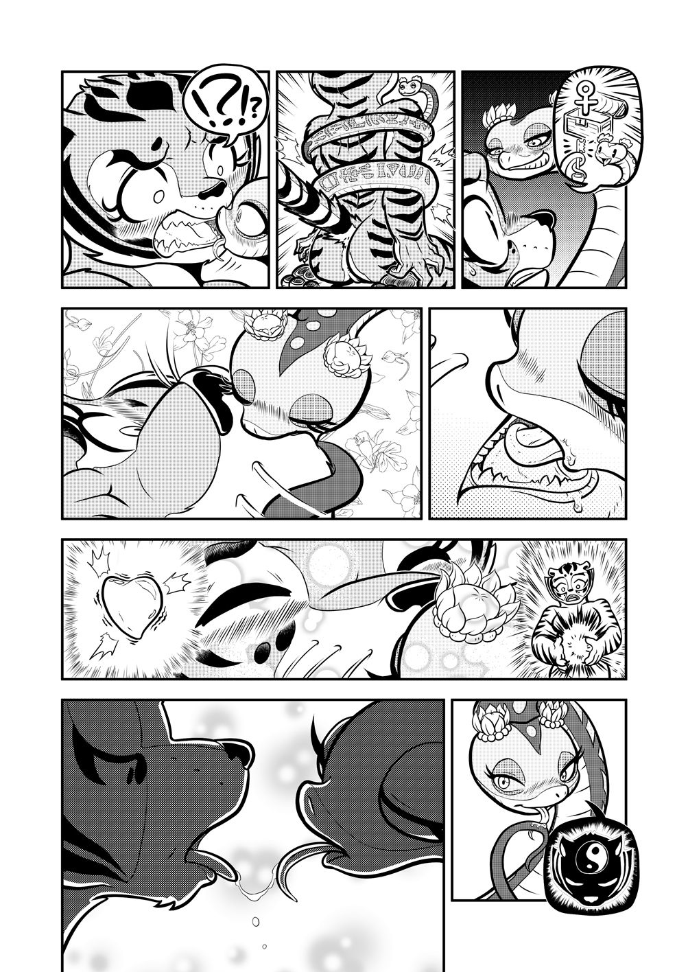 The Tiger Lilies in Bloom page 7 full