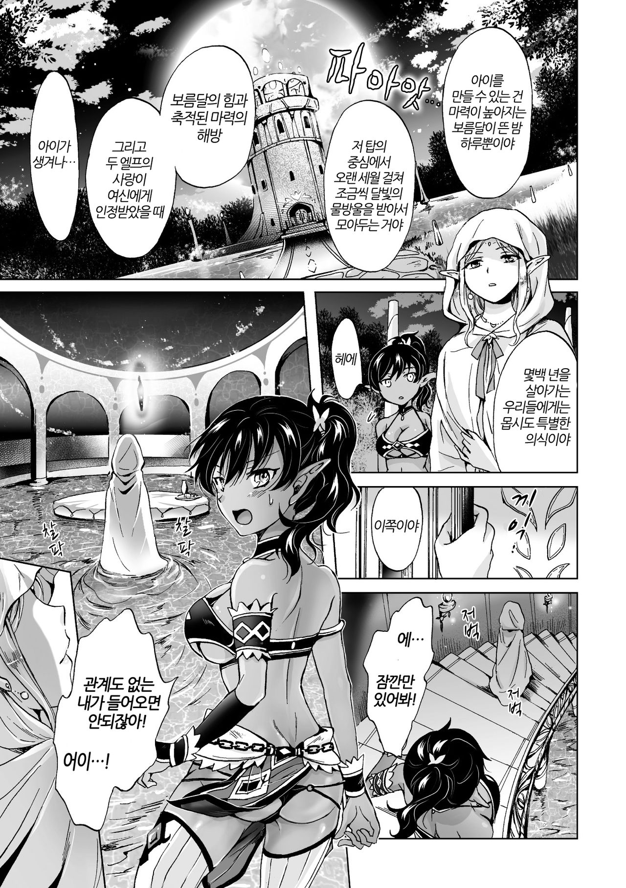 elf ~Tsuki no Maho~ | elf ~달의 마법~ page 7 full