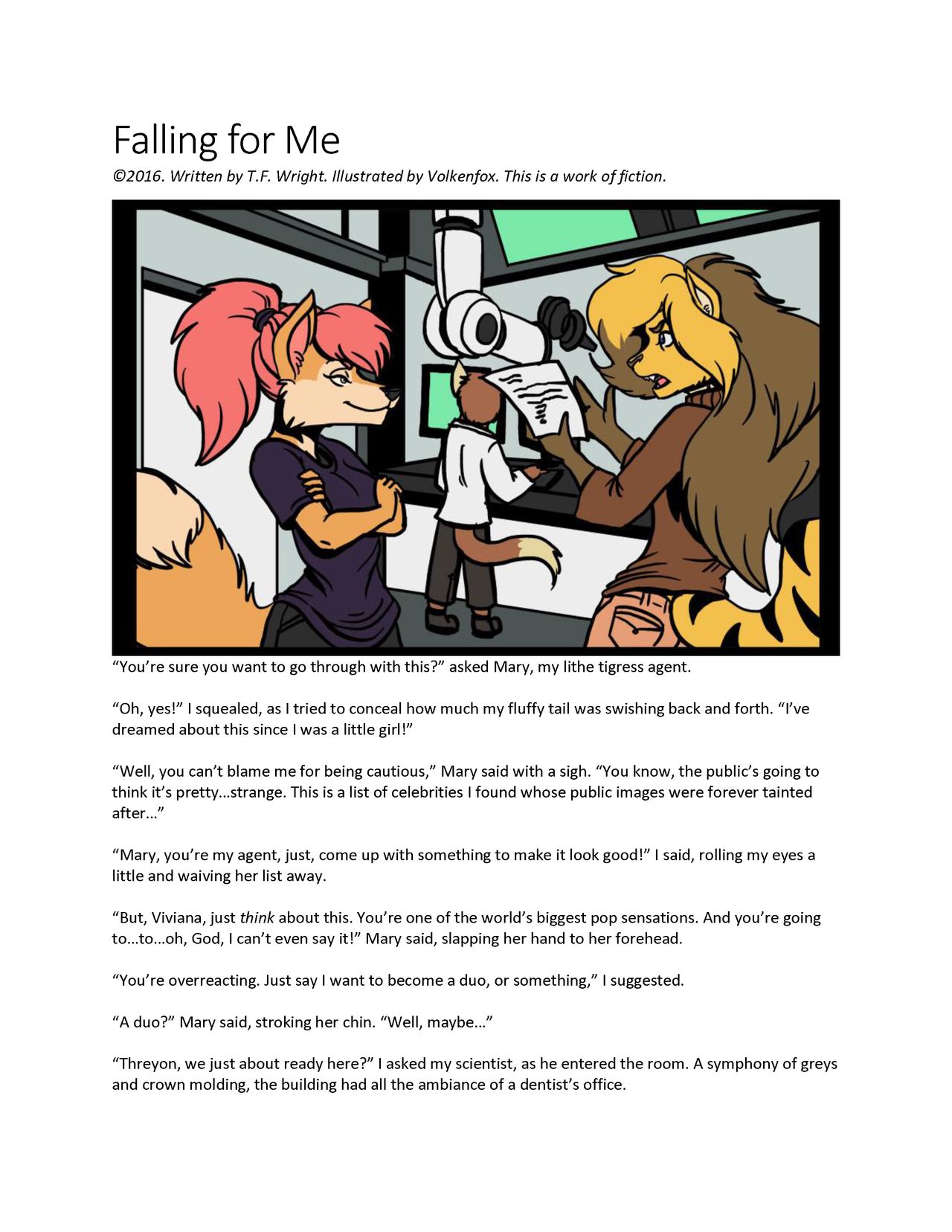 Falling For Me page 1 full