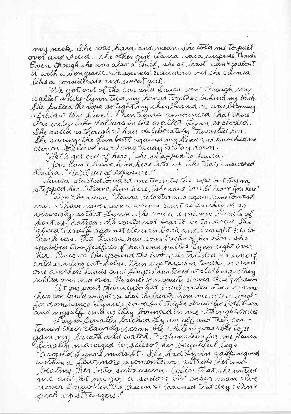 Don't pick up strangers page 5 full