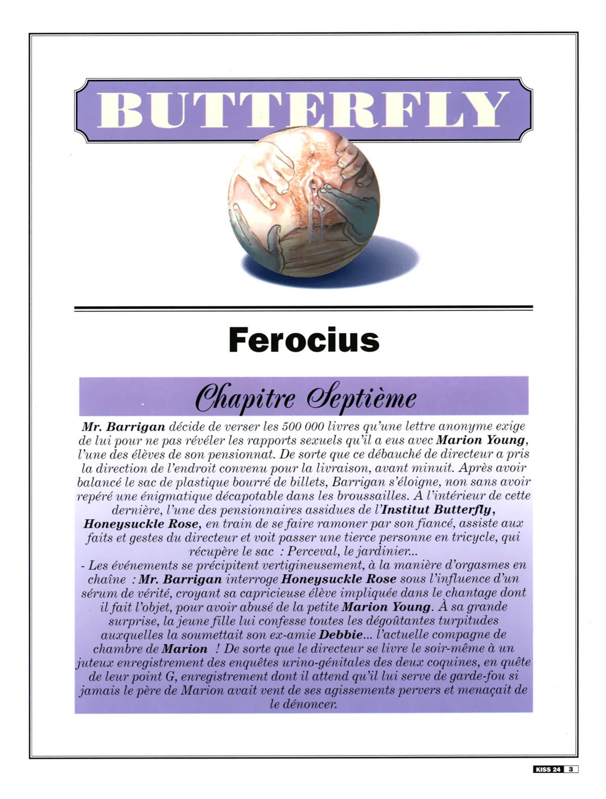 La Poudre Aux Reves  - Volume 24 page 3 full