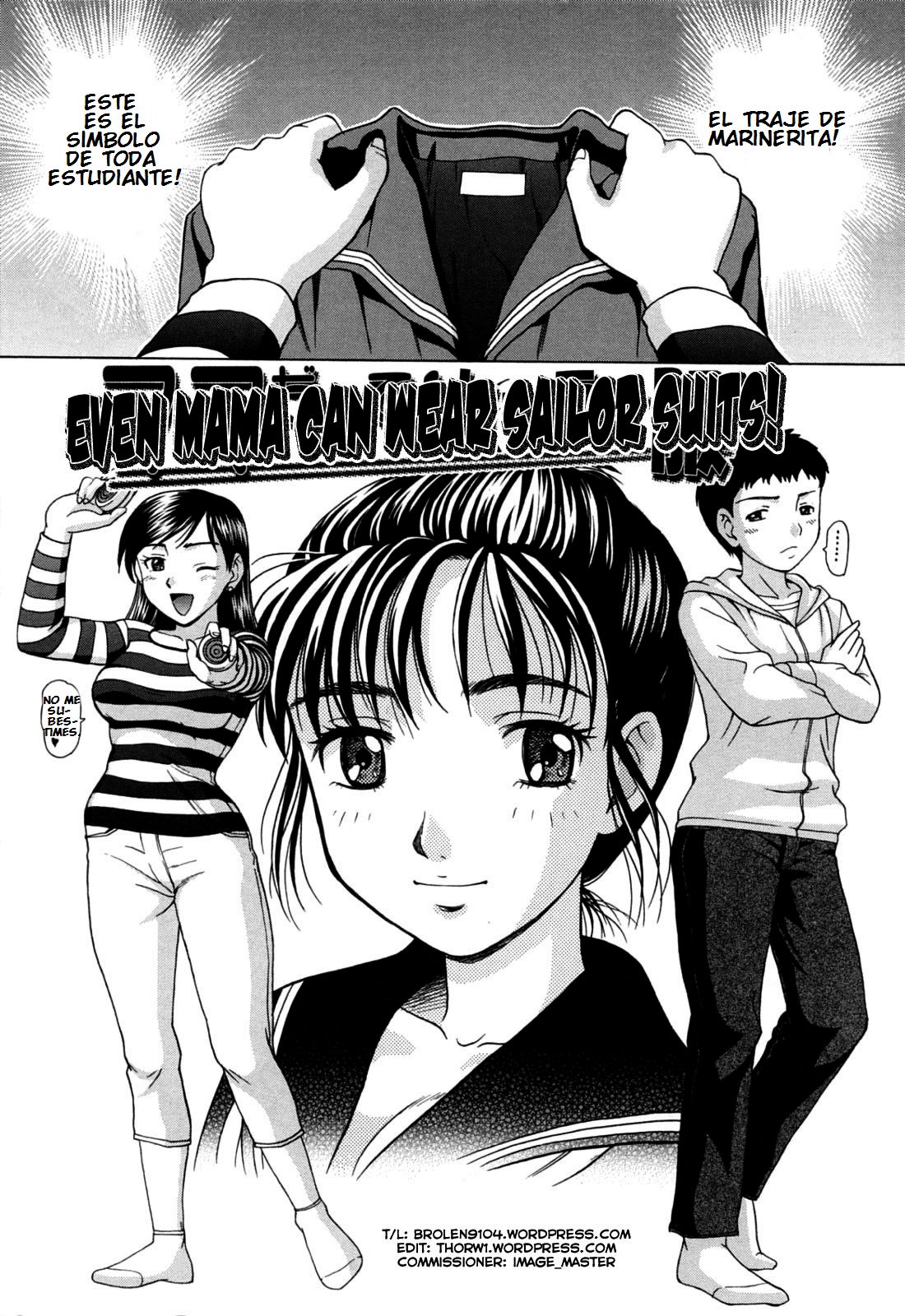Mamadatte! Sailor Fuku | Even Mama can wear Sailor Suits! page 5 full