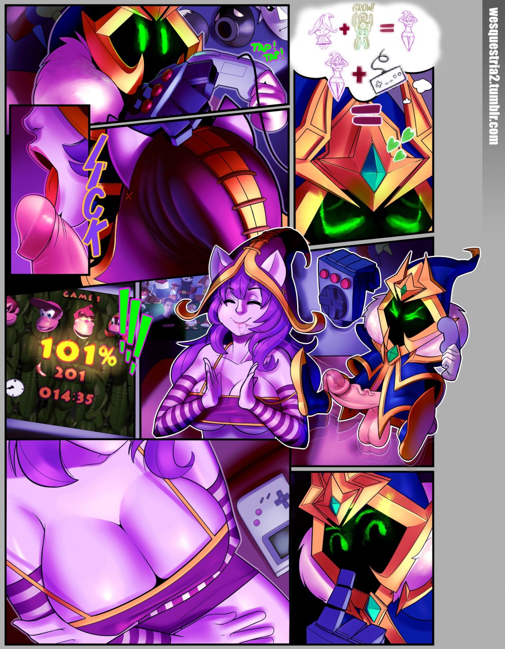 Video Game Love page 1 full