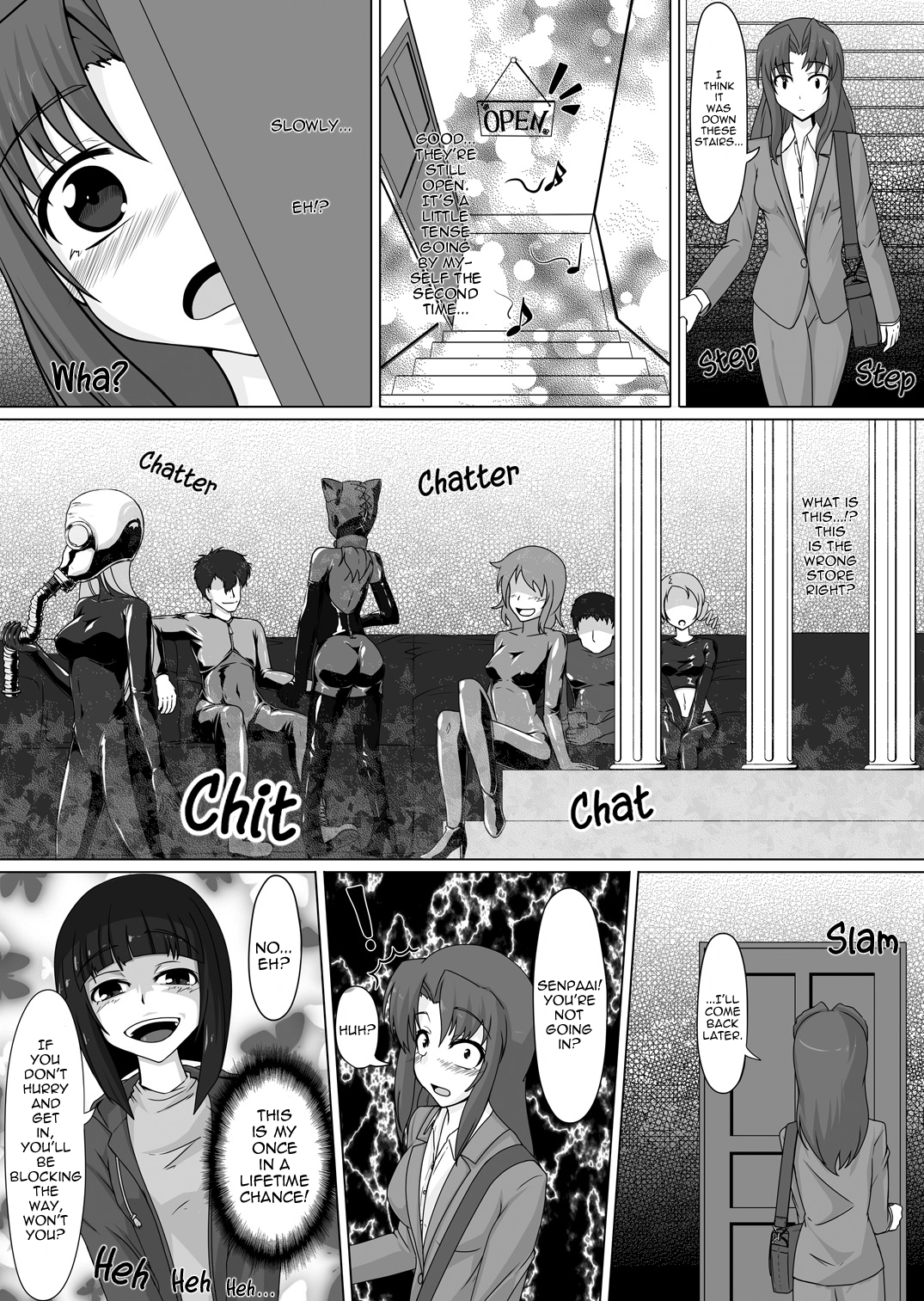 Gom Feti! Rubber de Watashi o Tojikomete | Rubber Fetish! Encase Me with Rubber! ♪ page 9 full