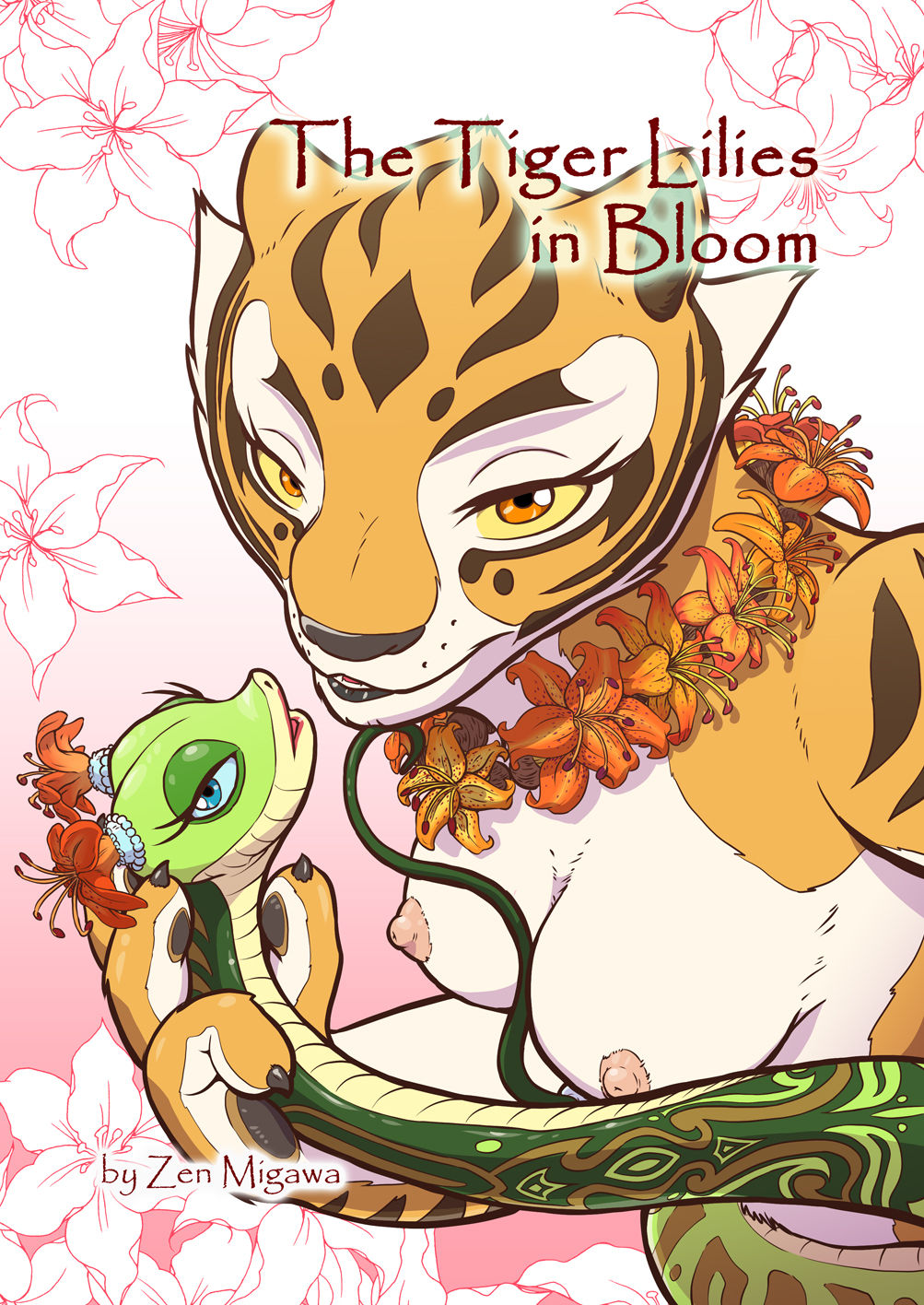 The Tiger Lilies in Bloom page 1 full