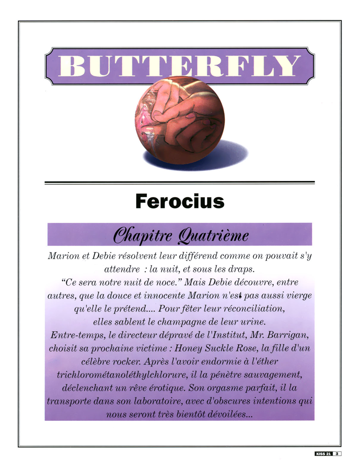 La Poudre Aux Reves  - Volume 21 page 3 full