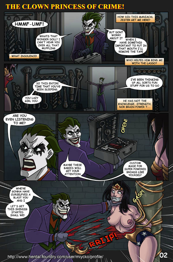 The Clown Princess of Crime page 3 full
