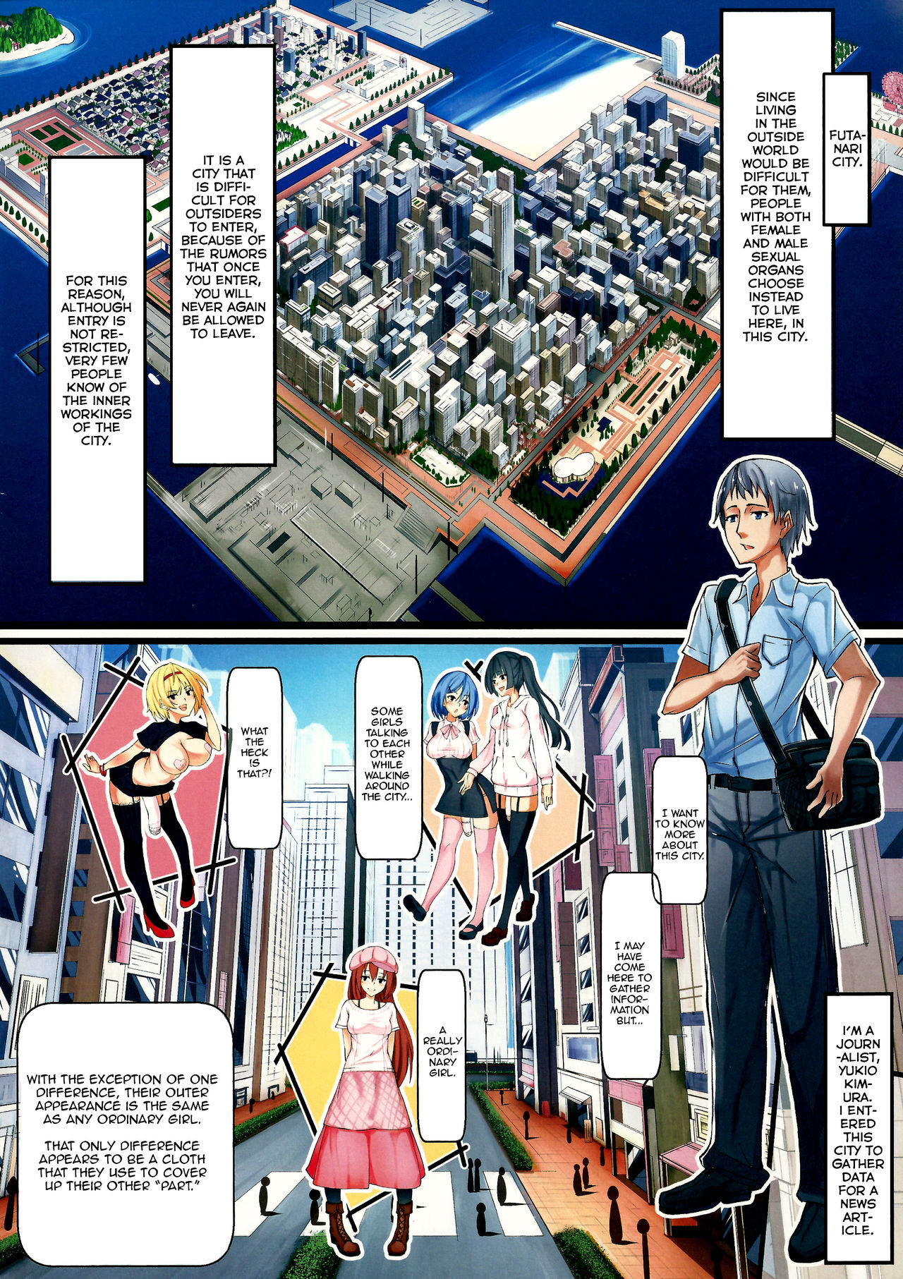 Futanari Fuuzokujou Mei-chan no Kyuujitsu page 2 full