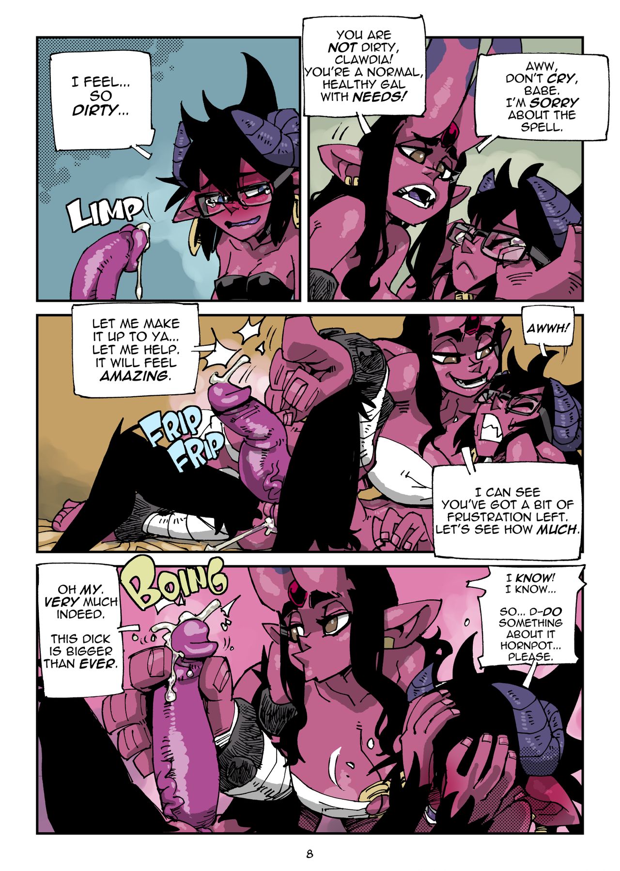 Hornpot's Charming Magic page 8 full