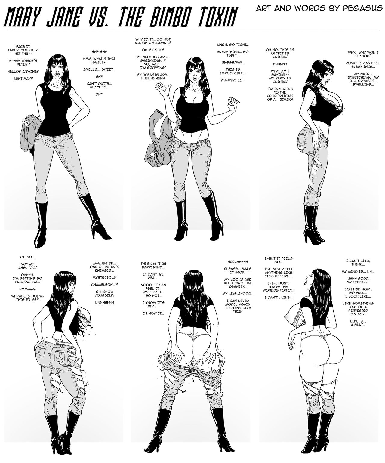 Mary Jane vs. The Bimbo Toxin page 1 full