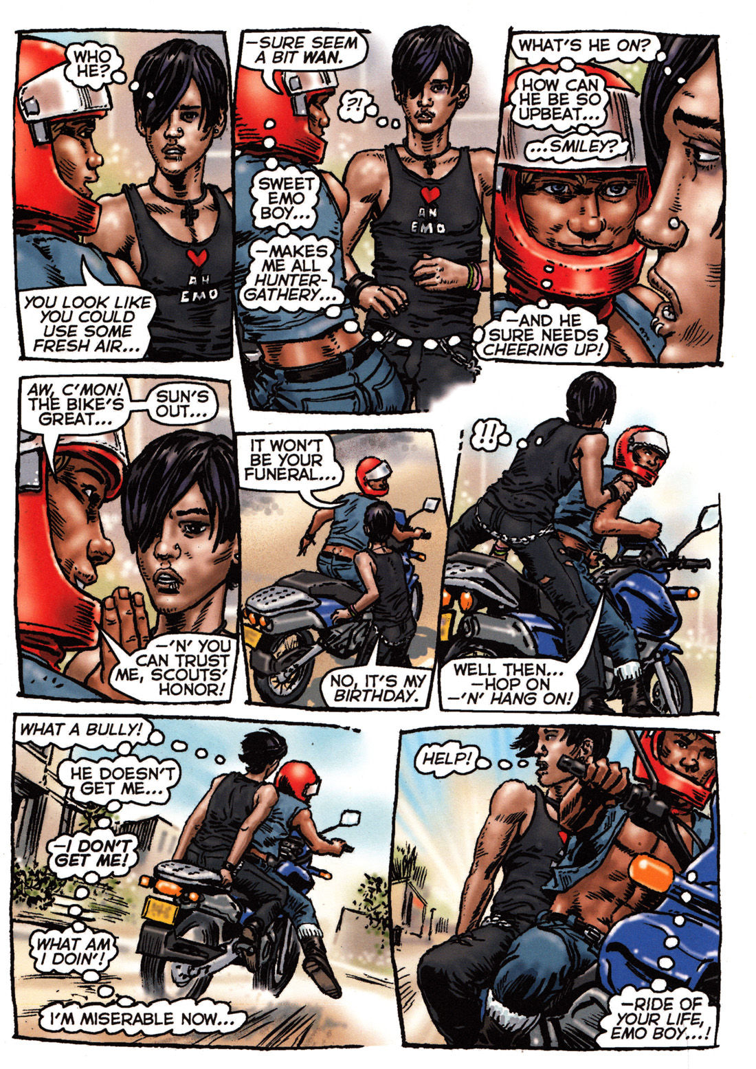Bike boy rides again page 6 full
