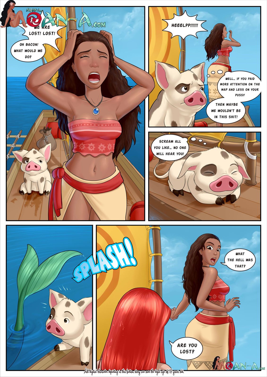 Moan-a-Moan Island 3 page 1 full