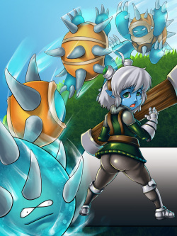 Tristana Comic Redraw