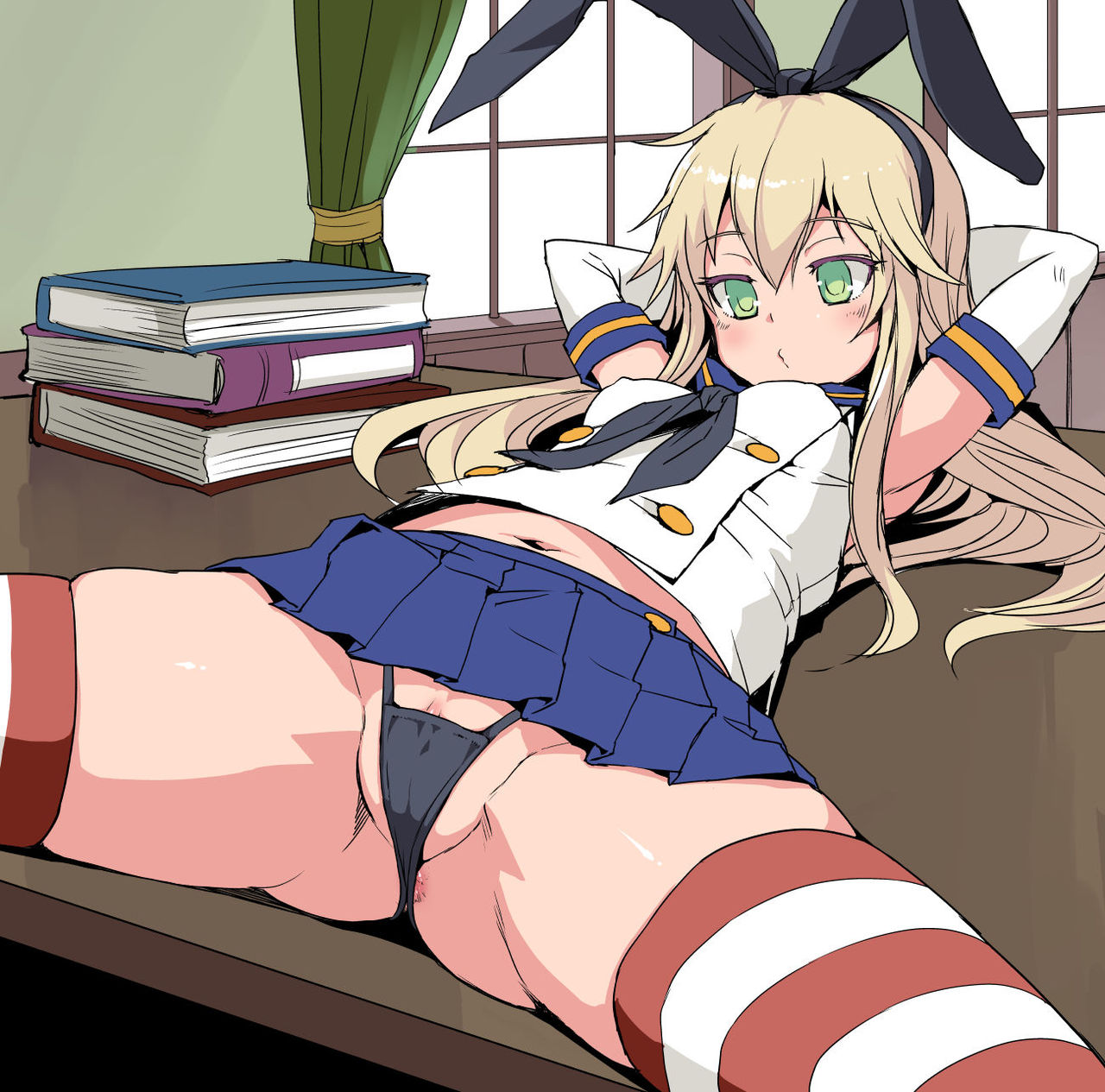 Shimakaze-chan to Teitoku no Ooki na... 2 page 8 full