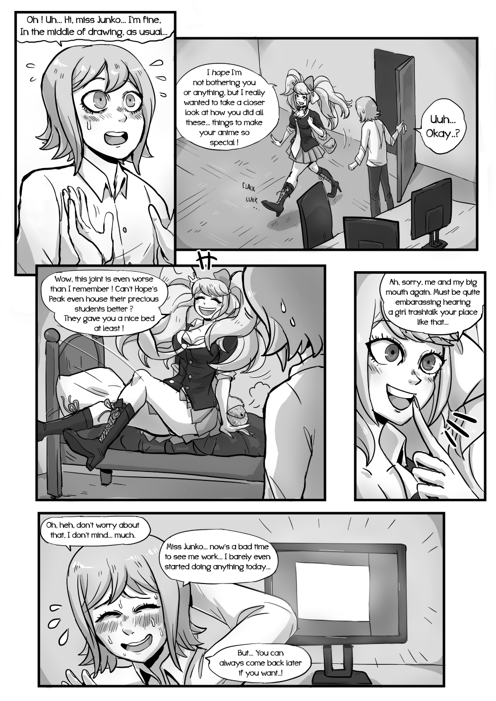 Ms. Enoshima's Art Lesson page 3 full