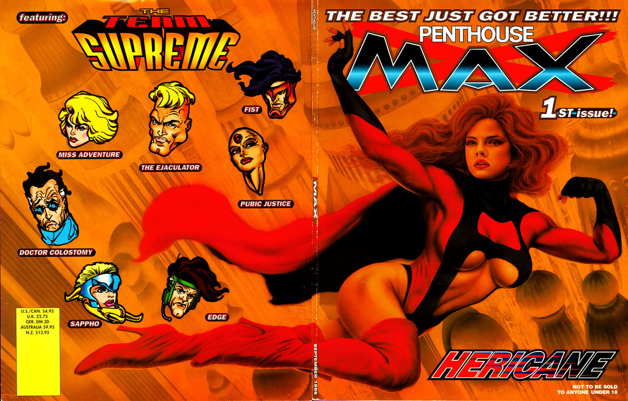 Penthouse Comix MAX 01 page 1 full