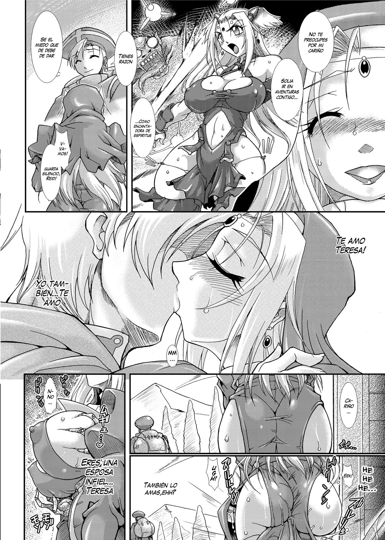 Haitoku no Ryoshuu Tsuma Teresa - Ma ni Sasowareshi Seijo | Teresa The Unlawful Wife In Captivity ~The Saint Seduced By The Devil~ page 2 full