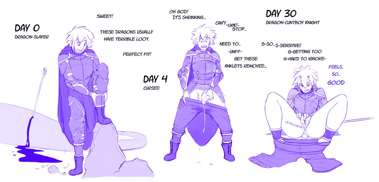 Dragon-Cuntboy Knight page 1 full