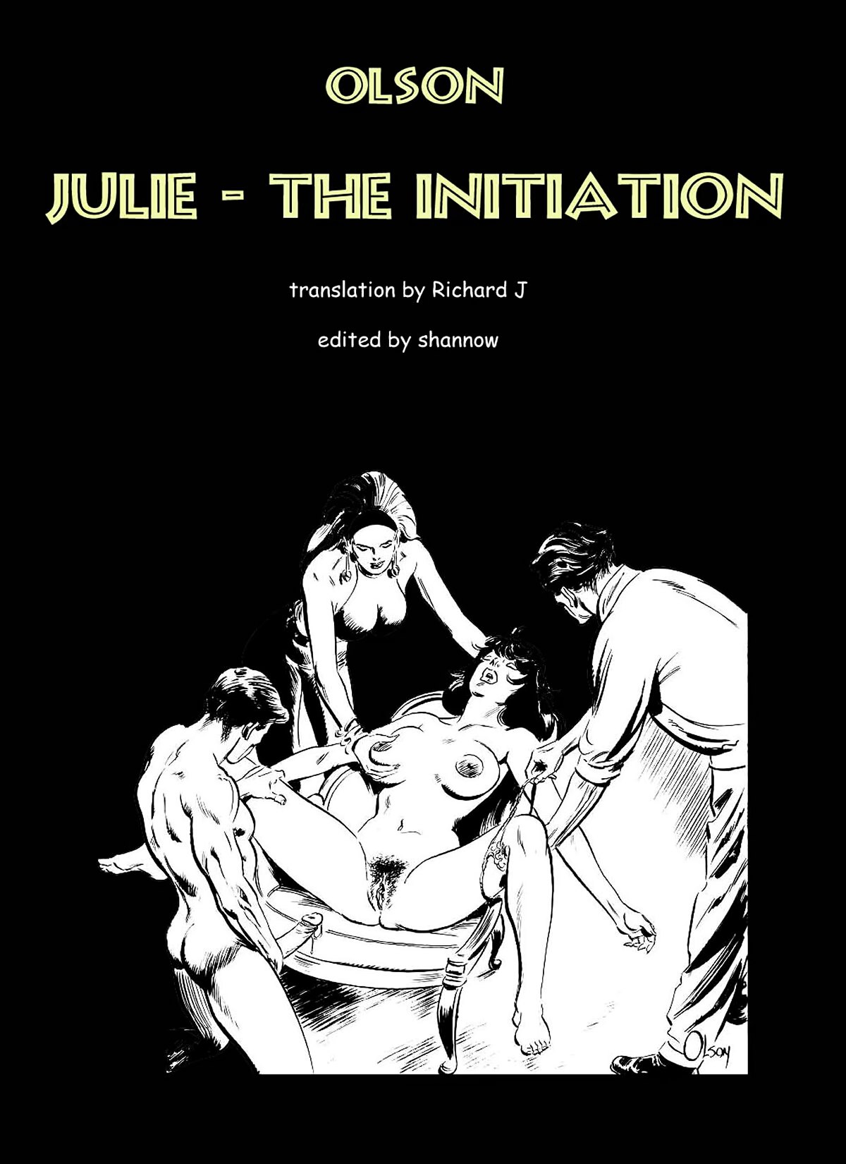 Julie, Initiation page 1 full