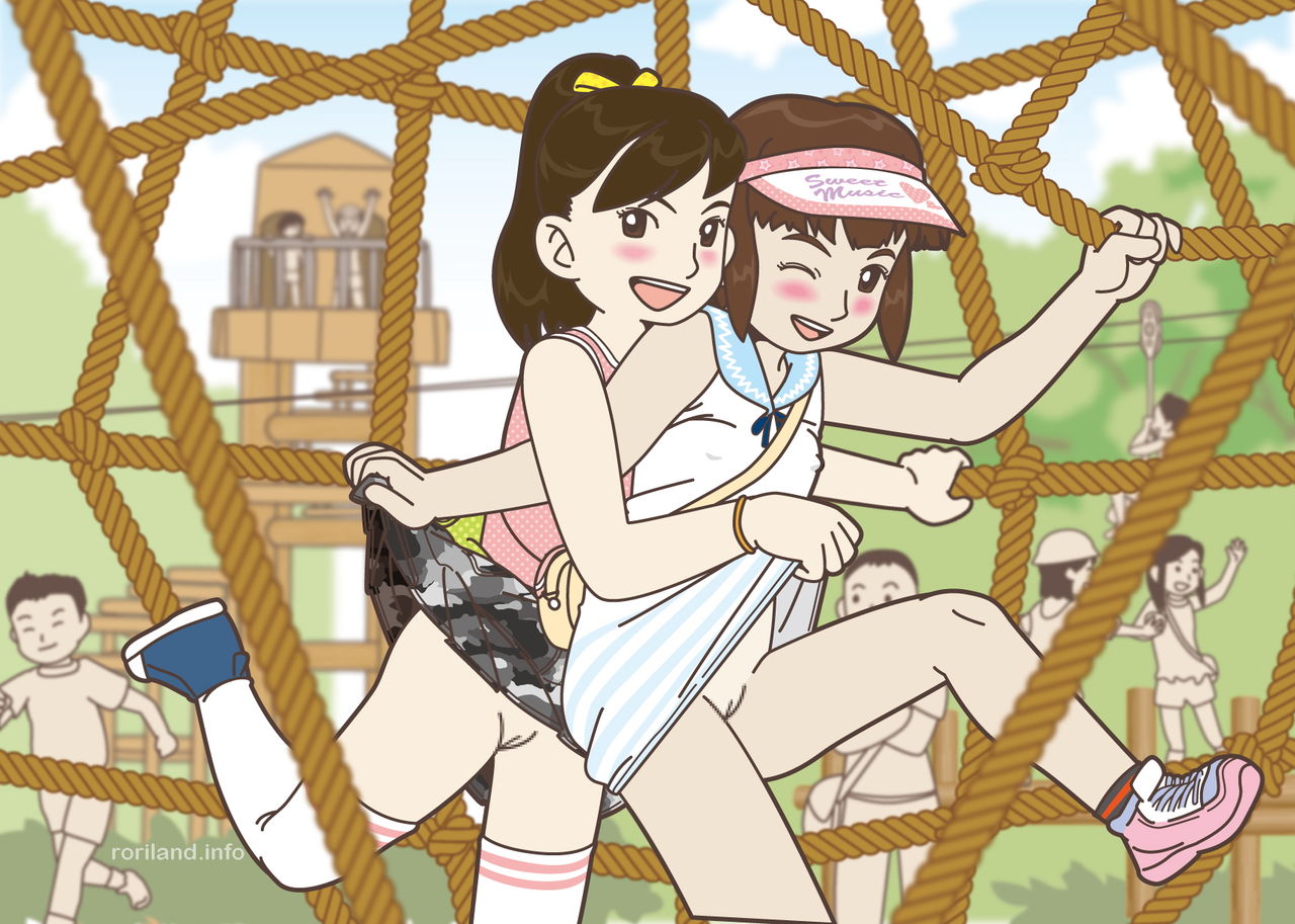 No-Pan Athletic ~Anna to Kanna no Himitsu no Snap Shuu~ page 2 full