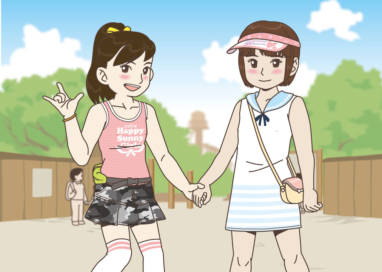No-Pan Athletic ~Anna to Kanna no Himitsu no Snap Shuu~ page 3 full