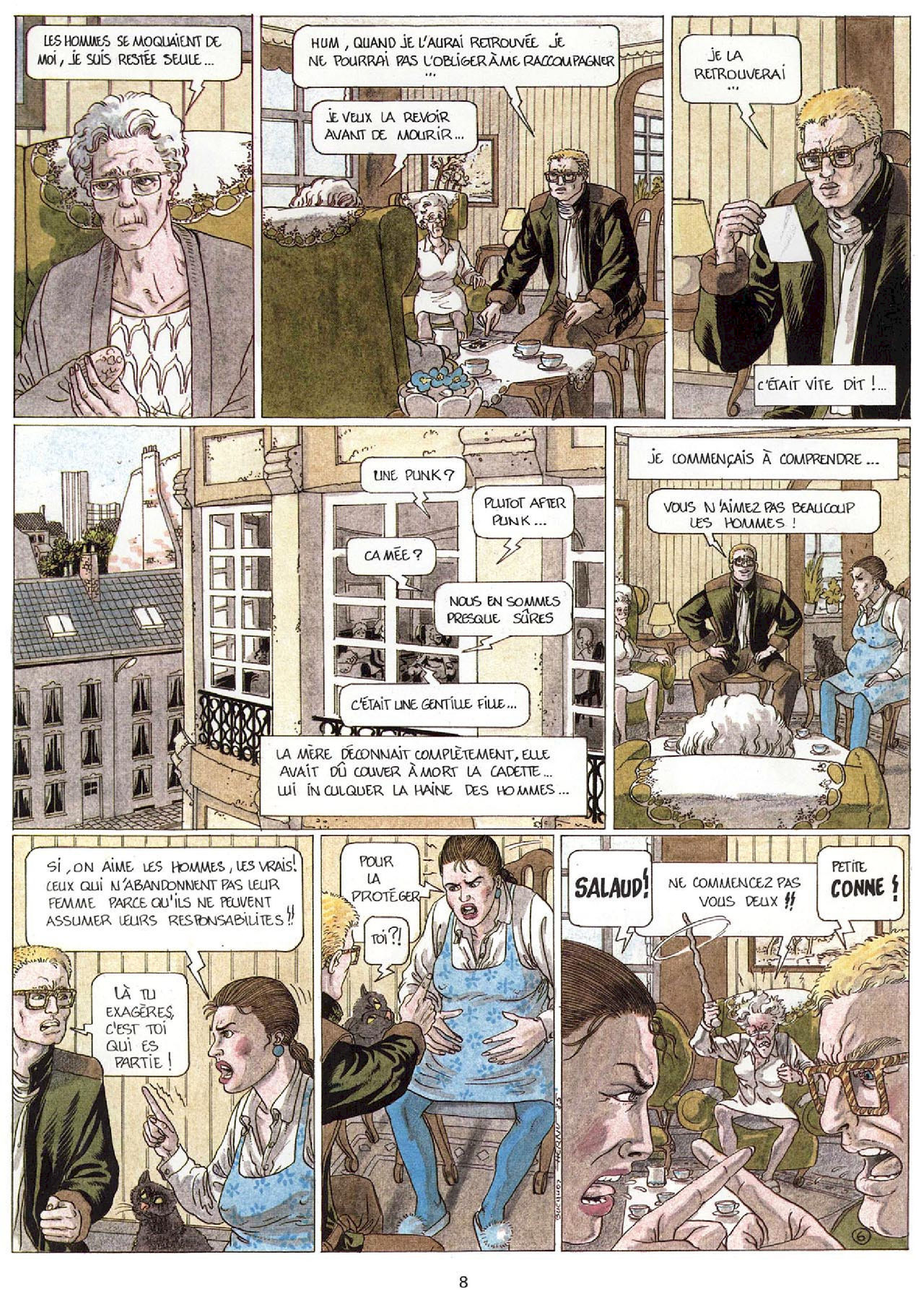 Une Aventure Fantastique de Alain Moreau - Volume 3 - L'amante religieuse page 10 full
