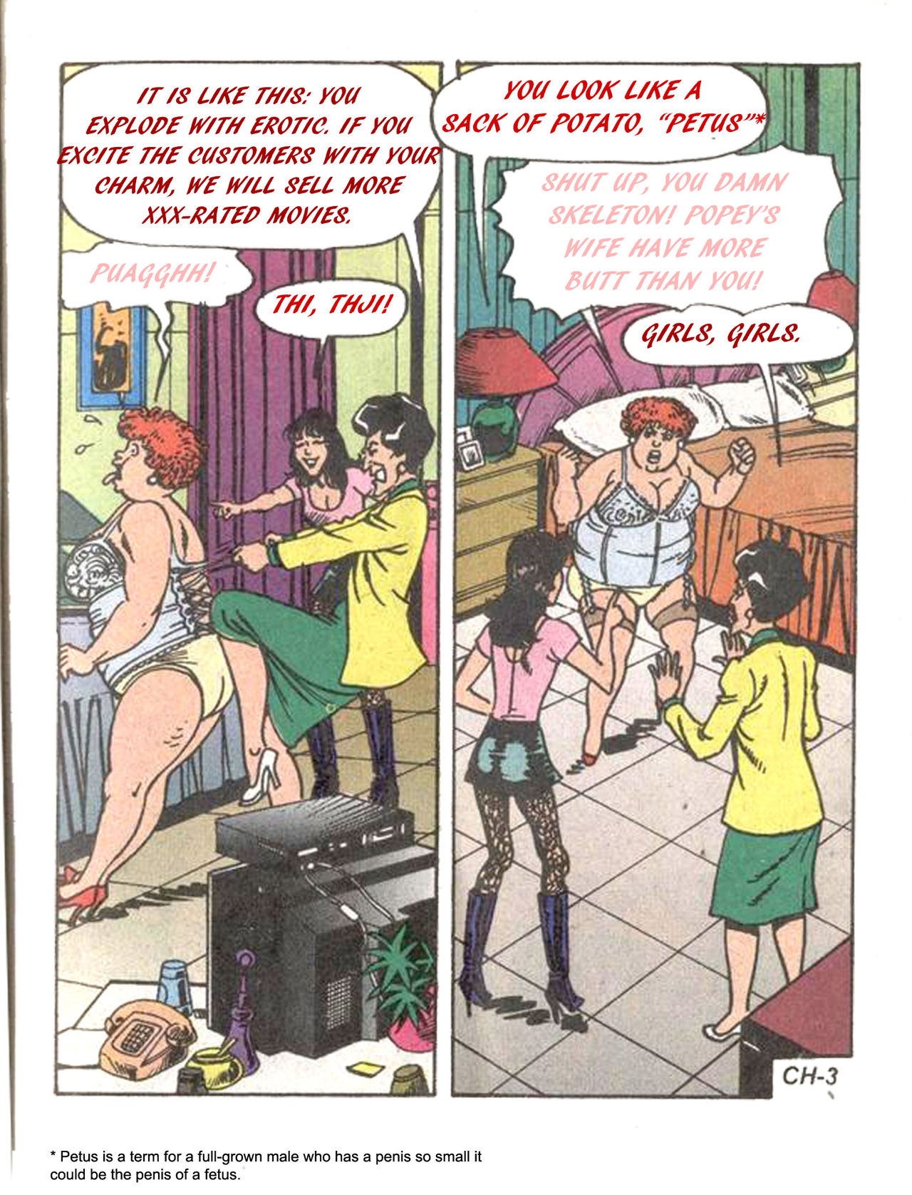 Las Chambeadoras 50 - possible english translation page 5 full