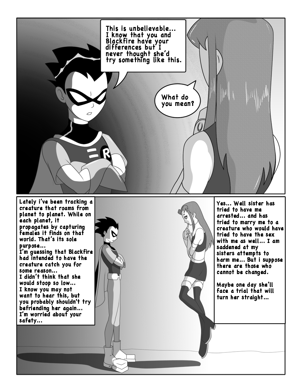 Blackfire's Punishment page 9 full