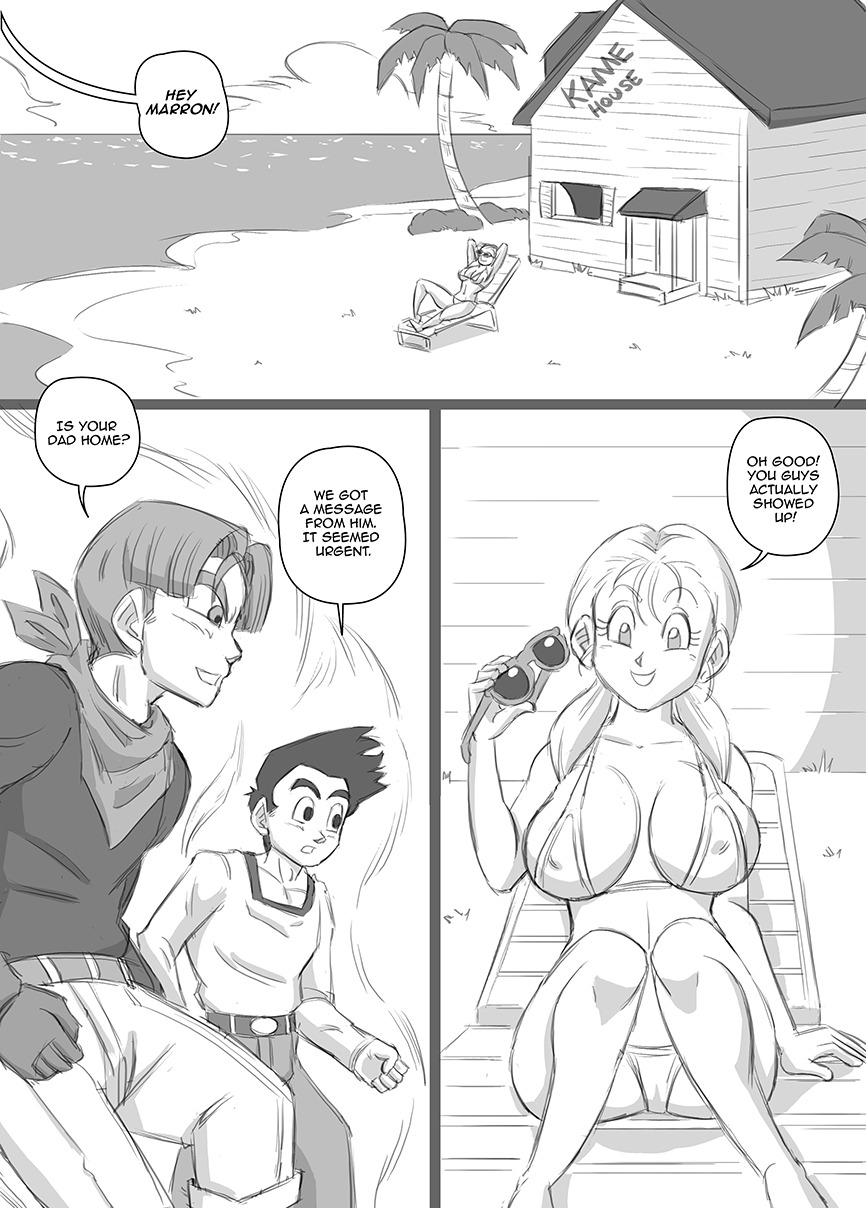 Chase After Me: Goten x Marron x Trunks - Page 4 - IMHentai