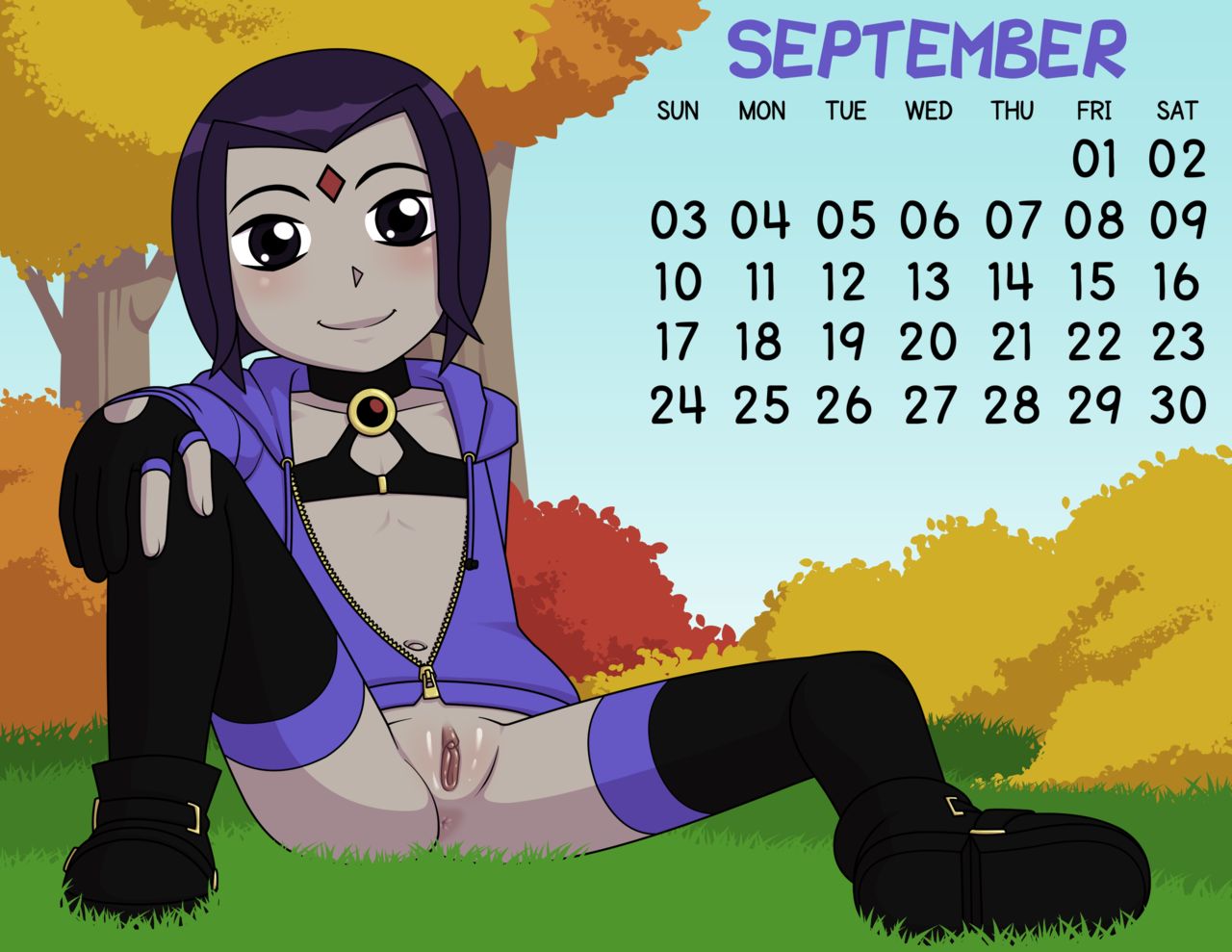Loli Club Calendar 2017 page 10 full