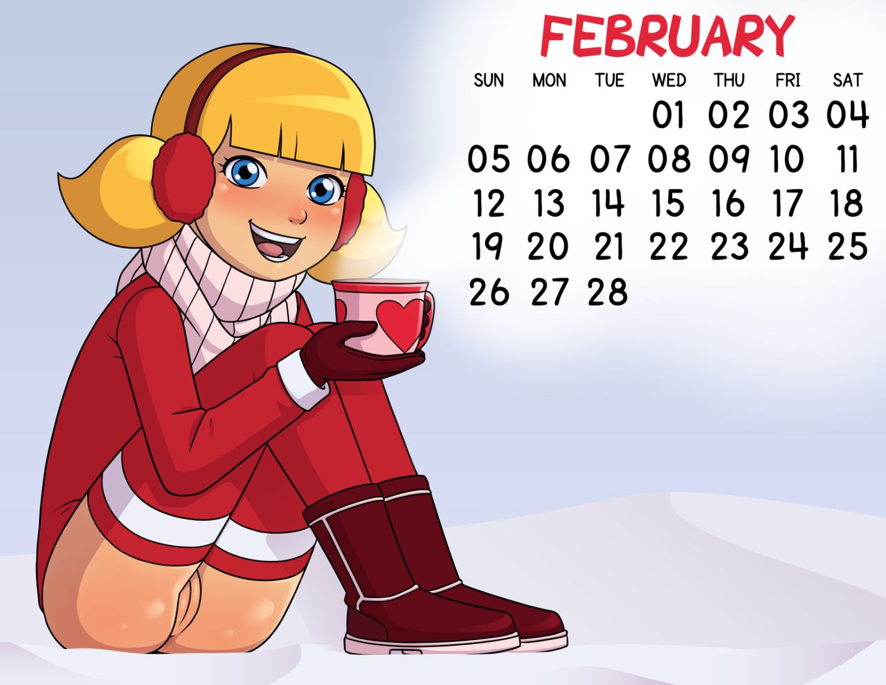 Loli Club Calendar 2017 page 3 full