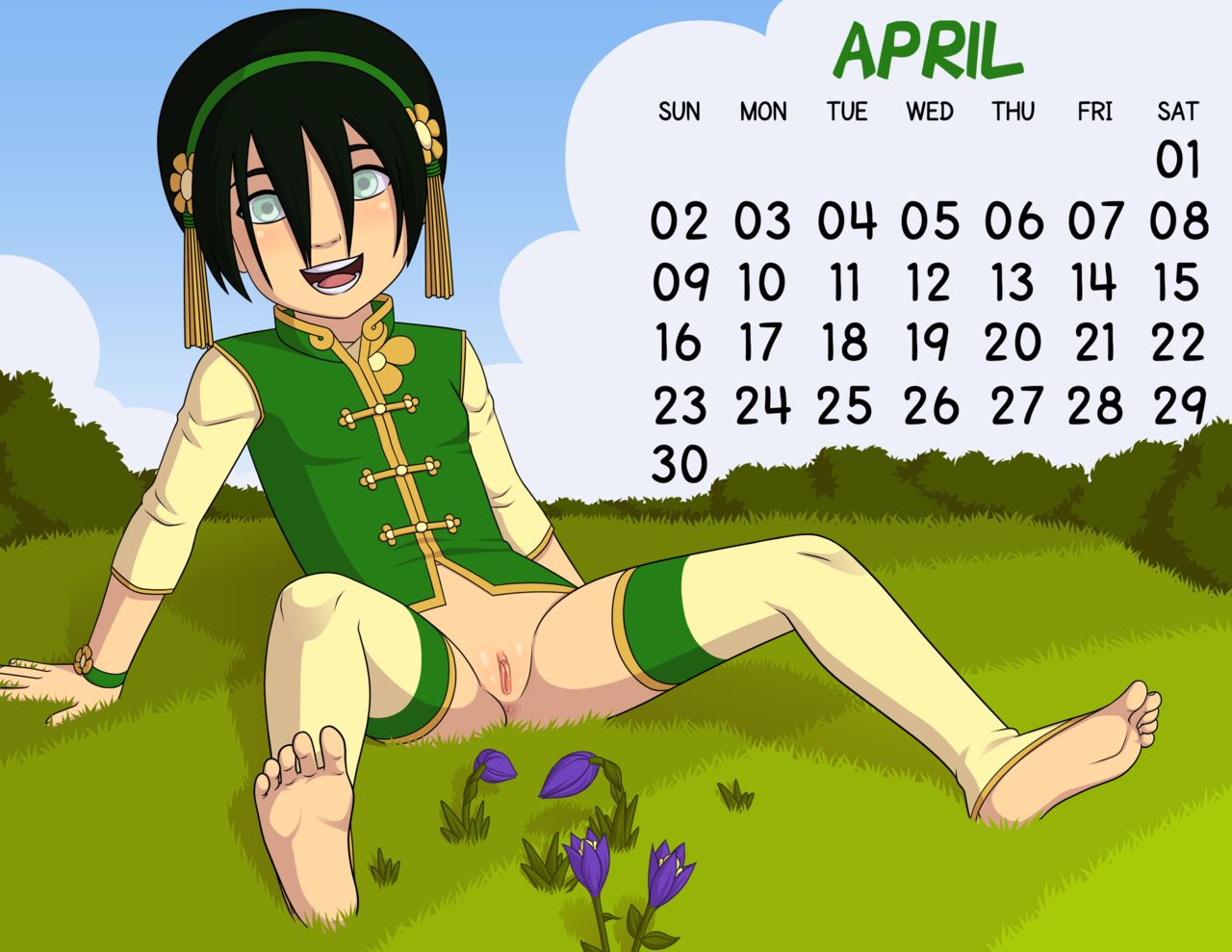 Loli Club Calendar 2017 page 5 full
