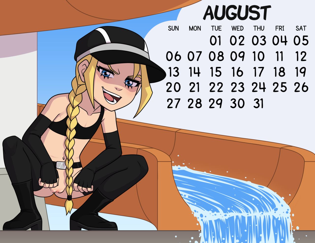 Loli Club Calendar 2017 page 9 full