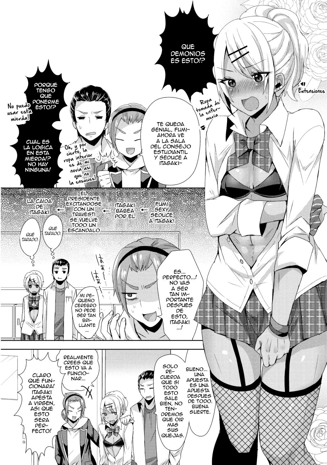 Josou GalCos de Doutei Kaichou o Gyaku Rape seyo page 3 full