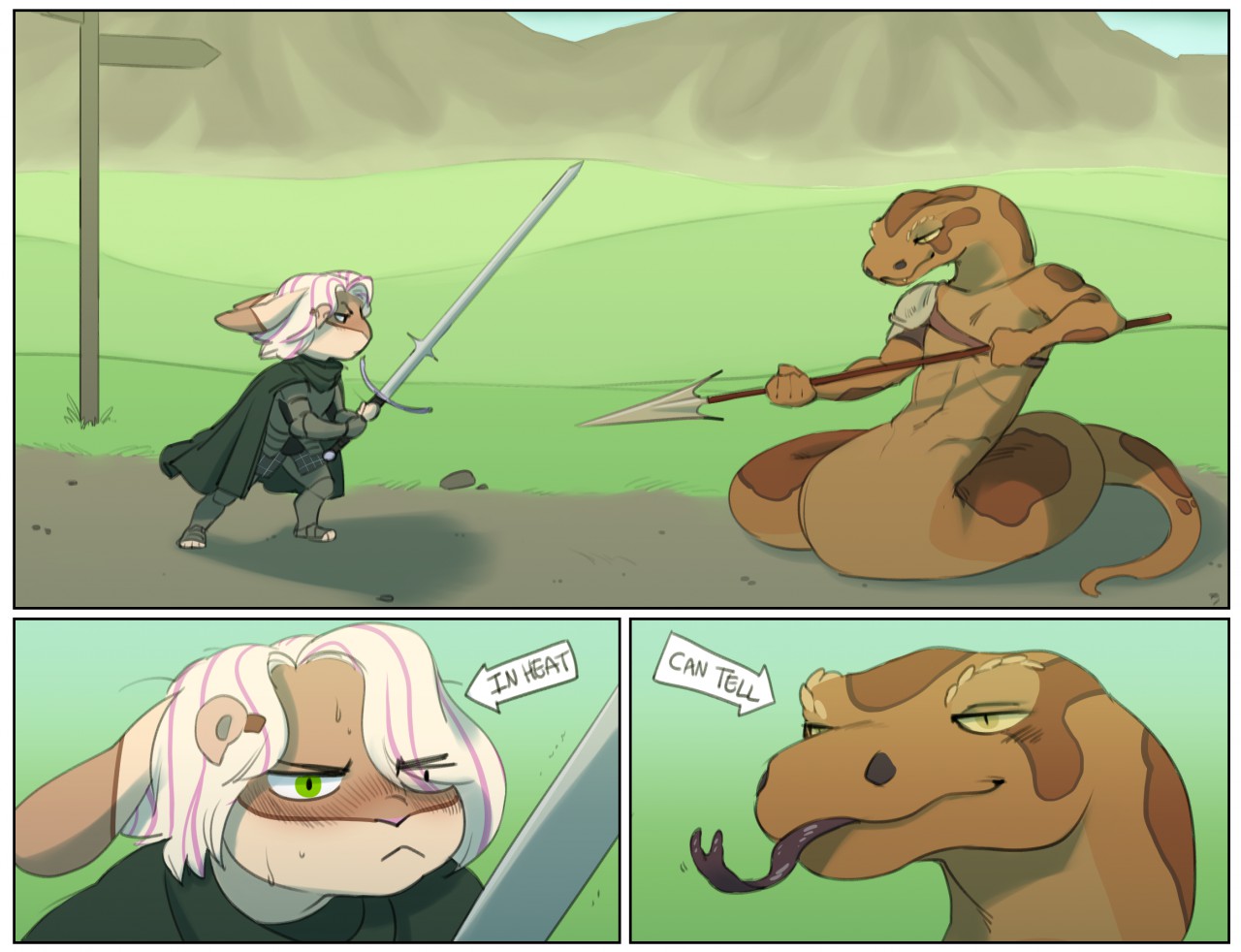 Truce at the Fork-Tongue Crossroads - by Alesia_Aisela page 1 full