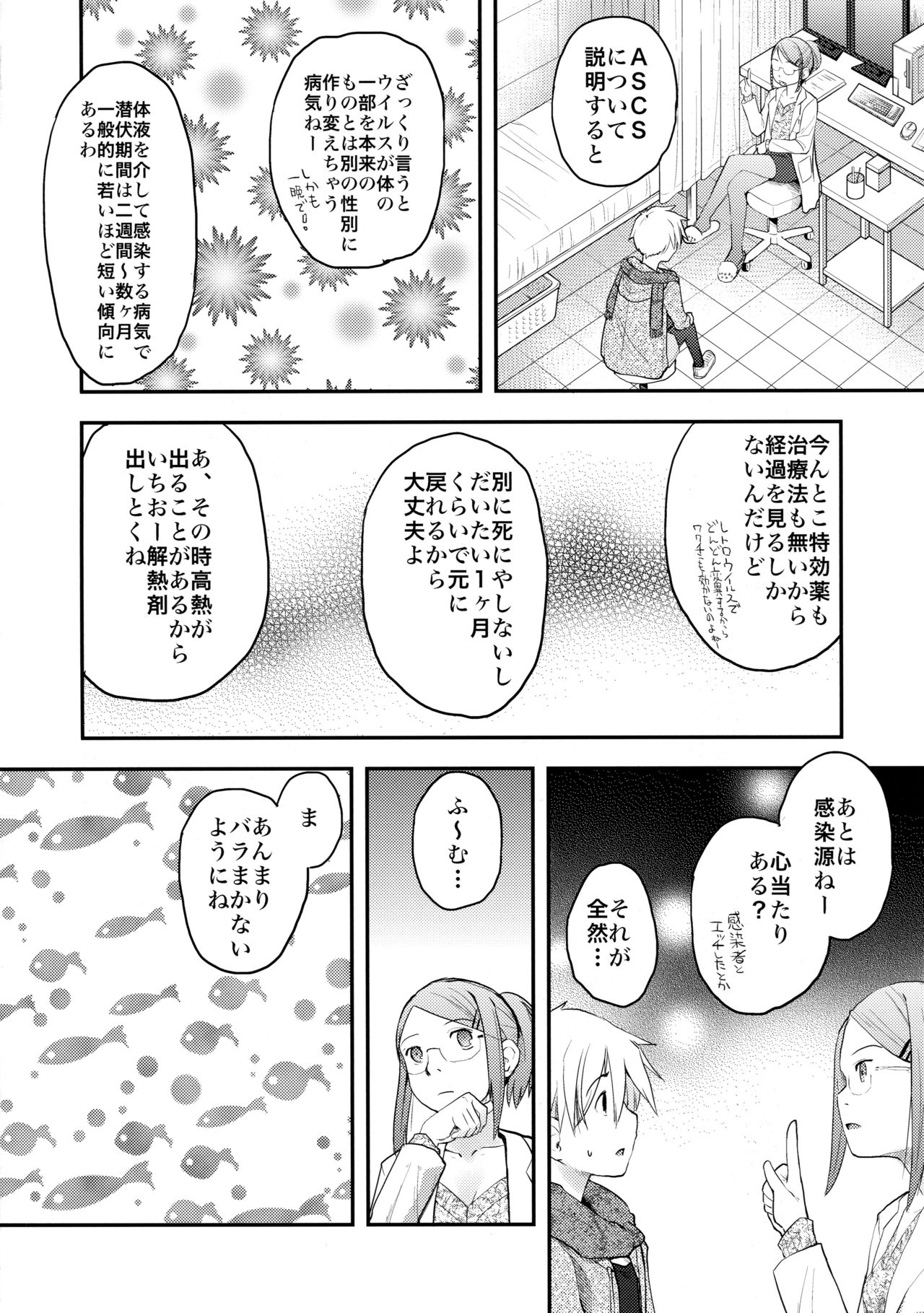 Nyotaika Shita Ore o Do-S Kanojo ga DenMa de Ikaseyou to Suru Ken ni Tsuite page 6 full