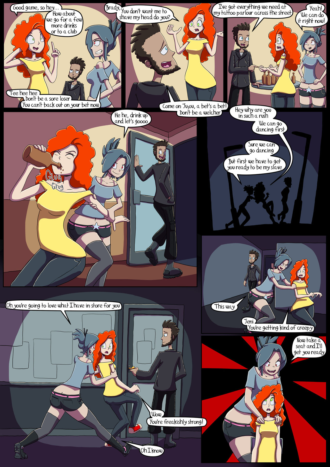 Jujou's Bet page 4 full
