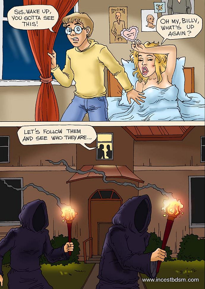 Teaching Little Voyeurs a Rough Lesson page 1 full