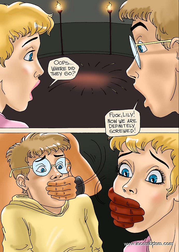 Teaching Little Voyeurs a Rough Lesson page 10 full