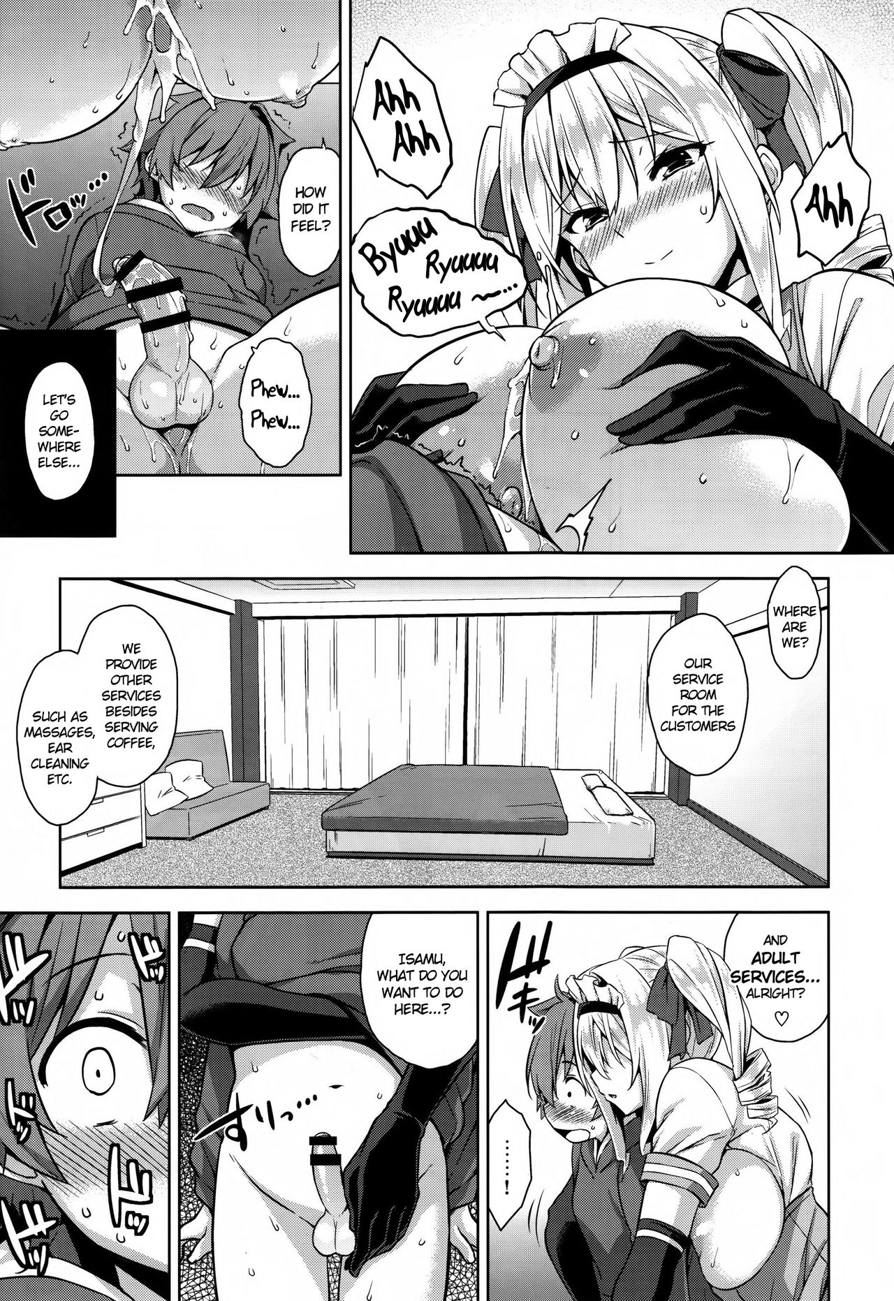 Mayoiga no Onee-san | The Big Sister of the Secret Shop page 10 full