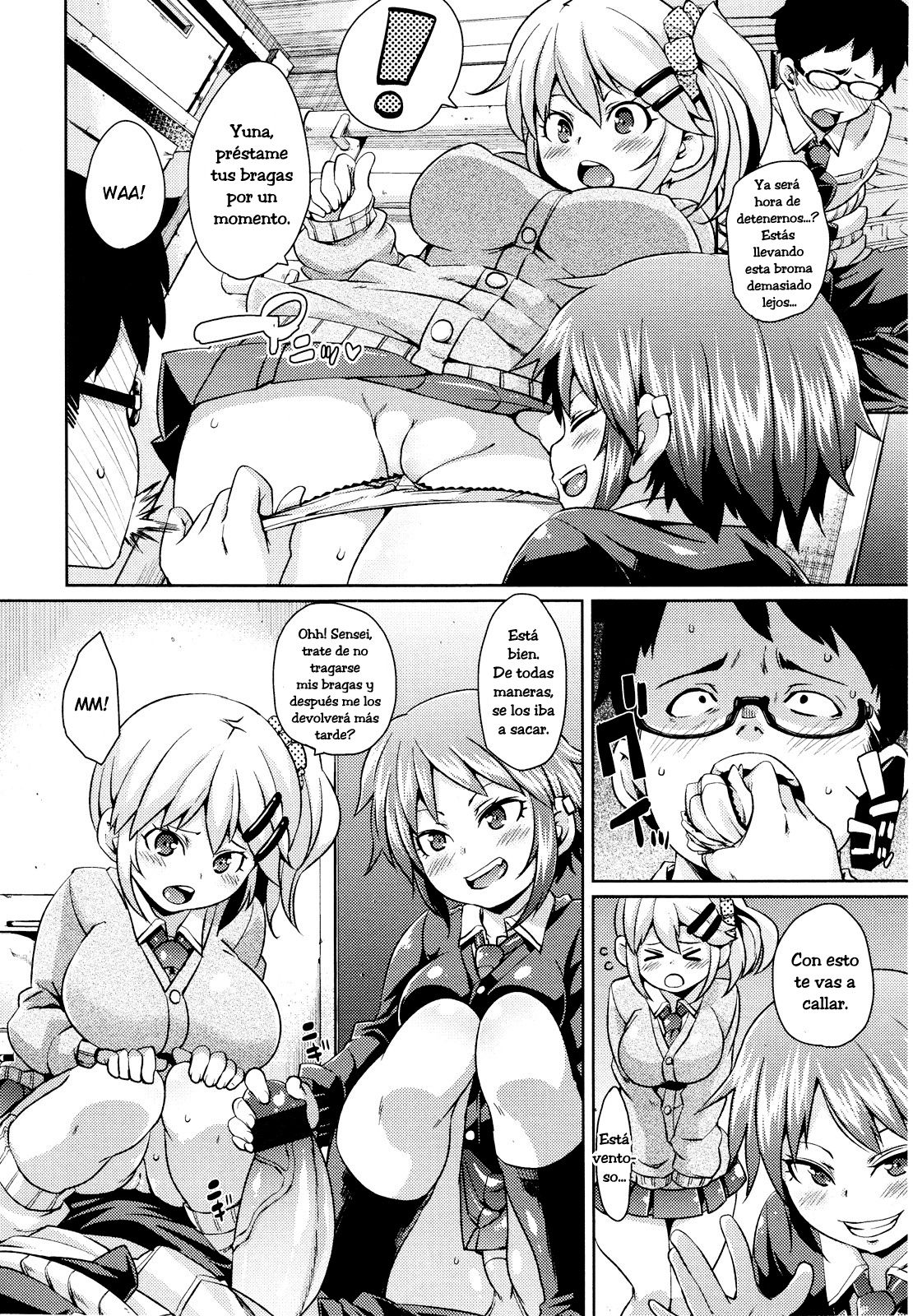 Sensei, Urusai! W page 6 full