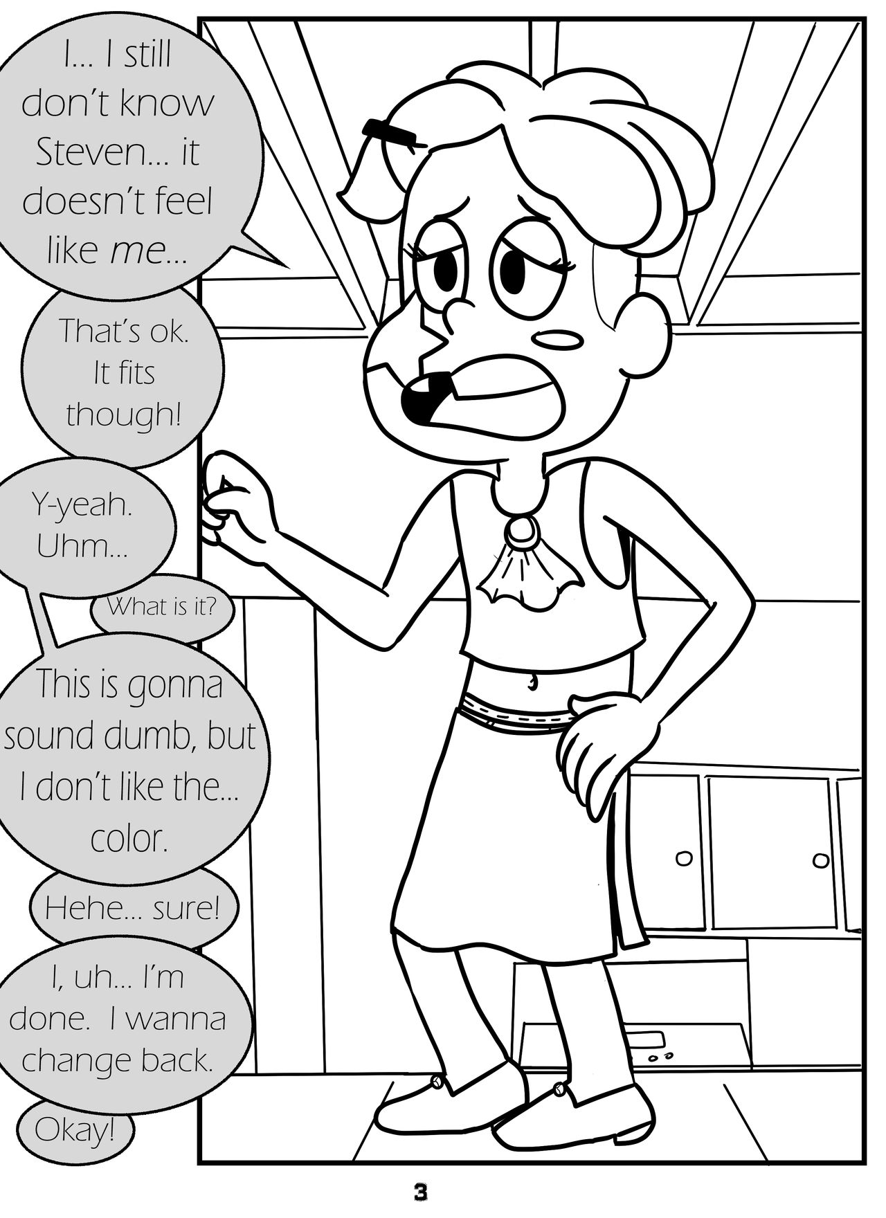 Peedee's Crossdressing Adventure page 4 full