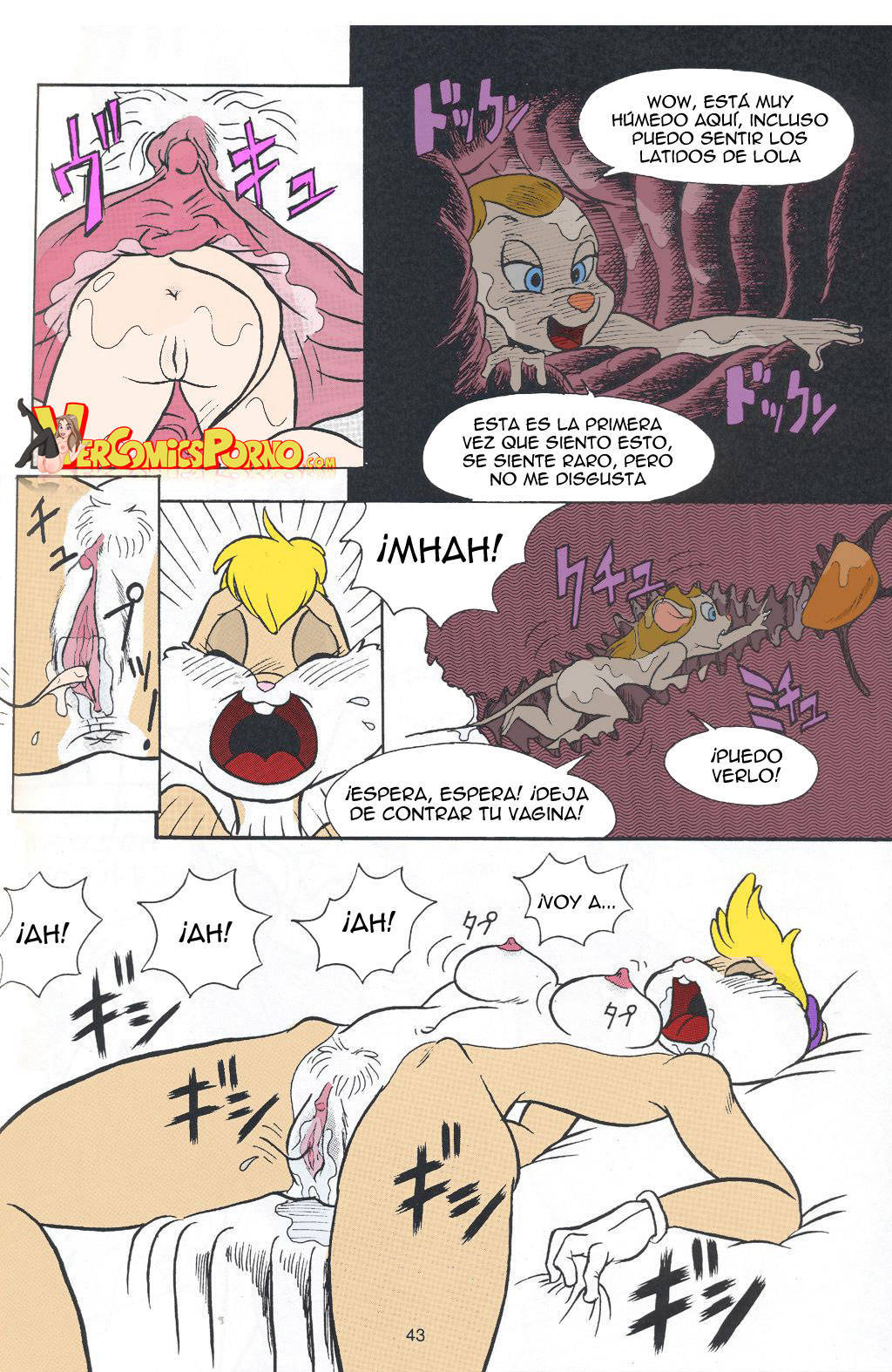 Gadget Hackwrench X Lola Bunny page 4 full