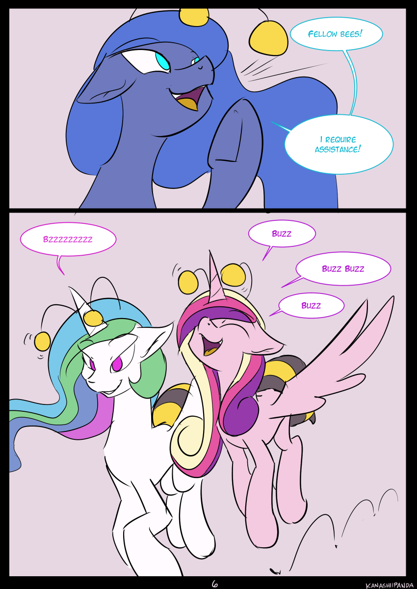 Royal Bee by Kanashiipanda page 6 full