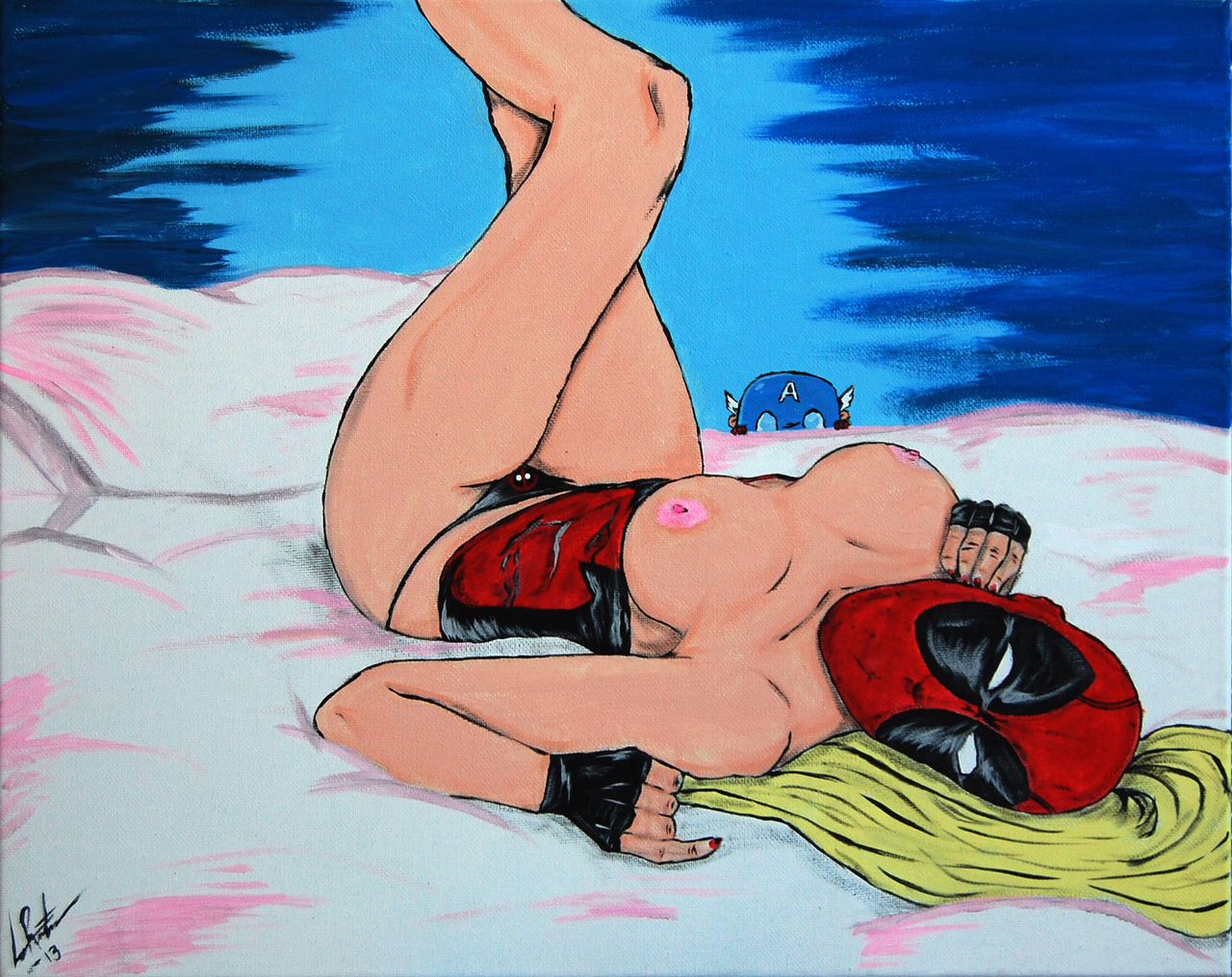 Lady Deadpool page 4 full