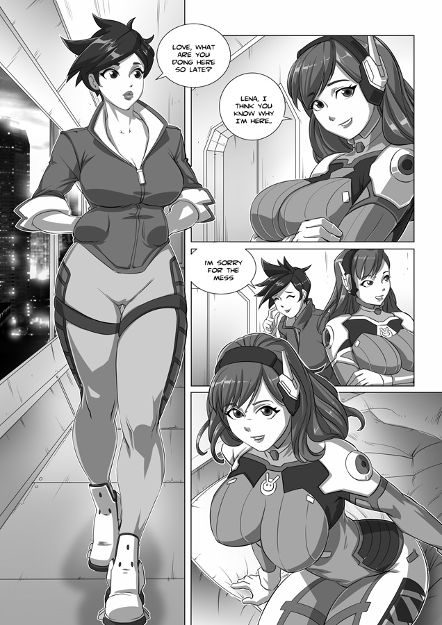 Overwatch Doujin page 1 full