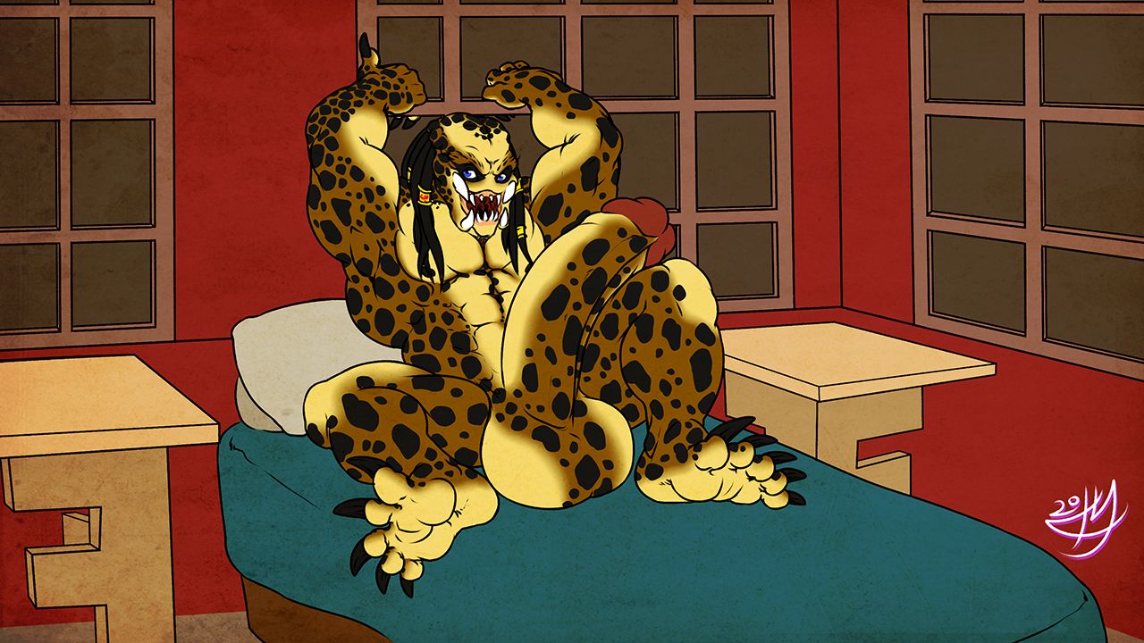 Sexy gay Yautjas gallery by Mr. Canvas page 4 full