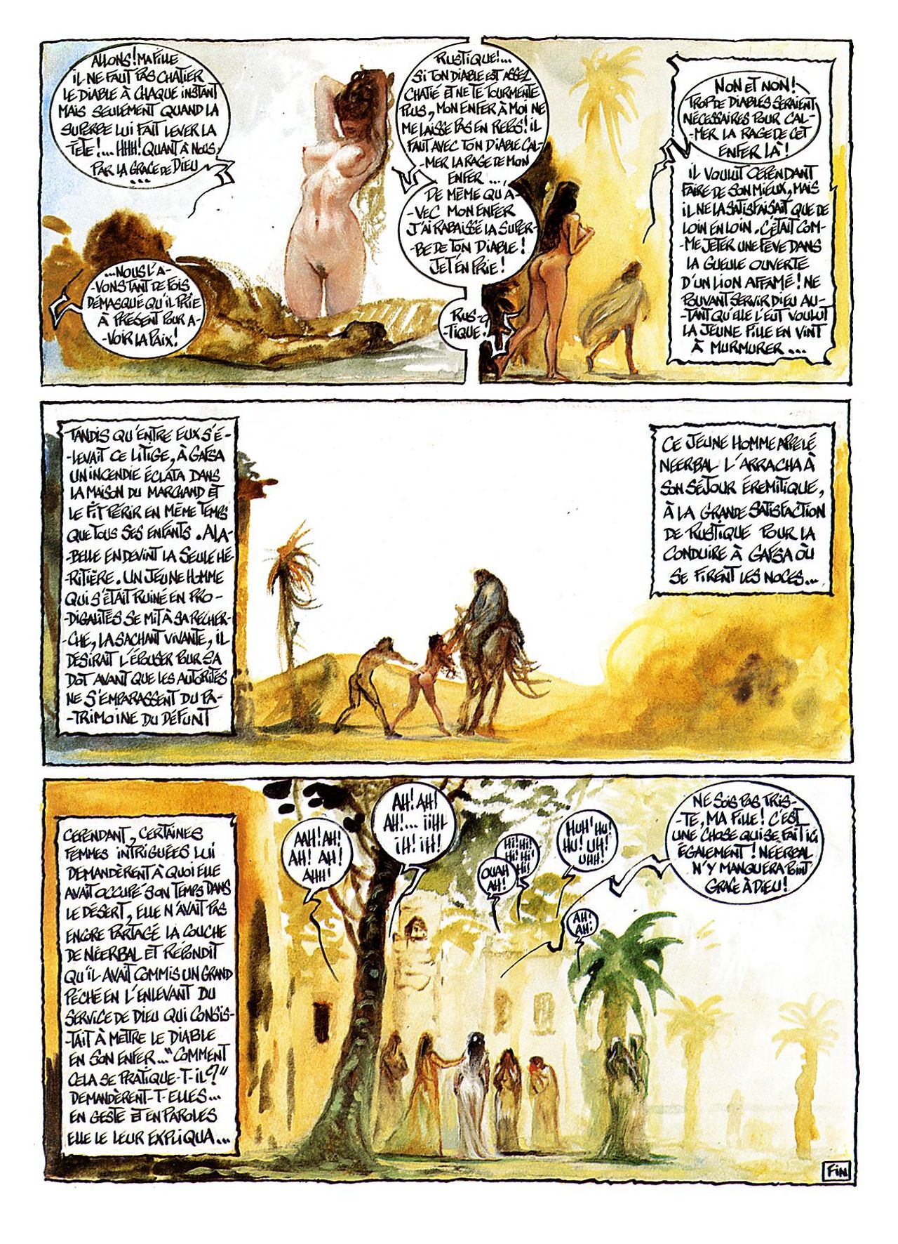 D'apres Boccace - Le Diable et l'Enfer page 5 full