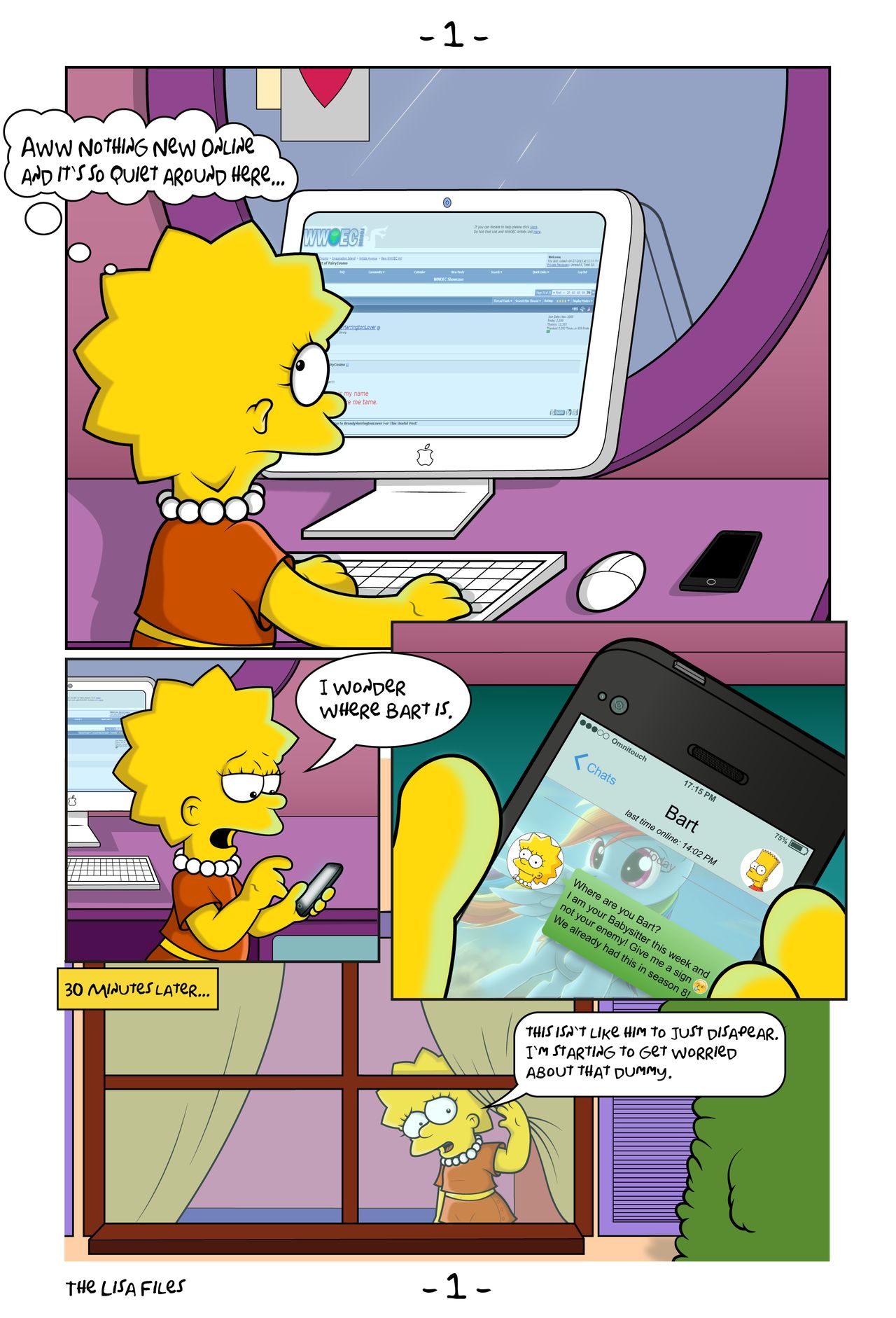 The Lisa Files page 3 full