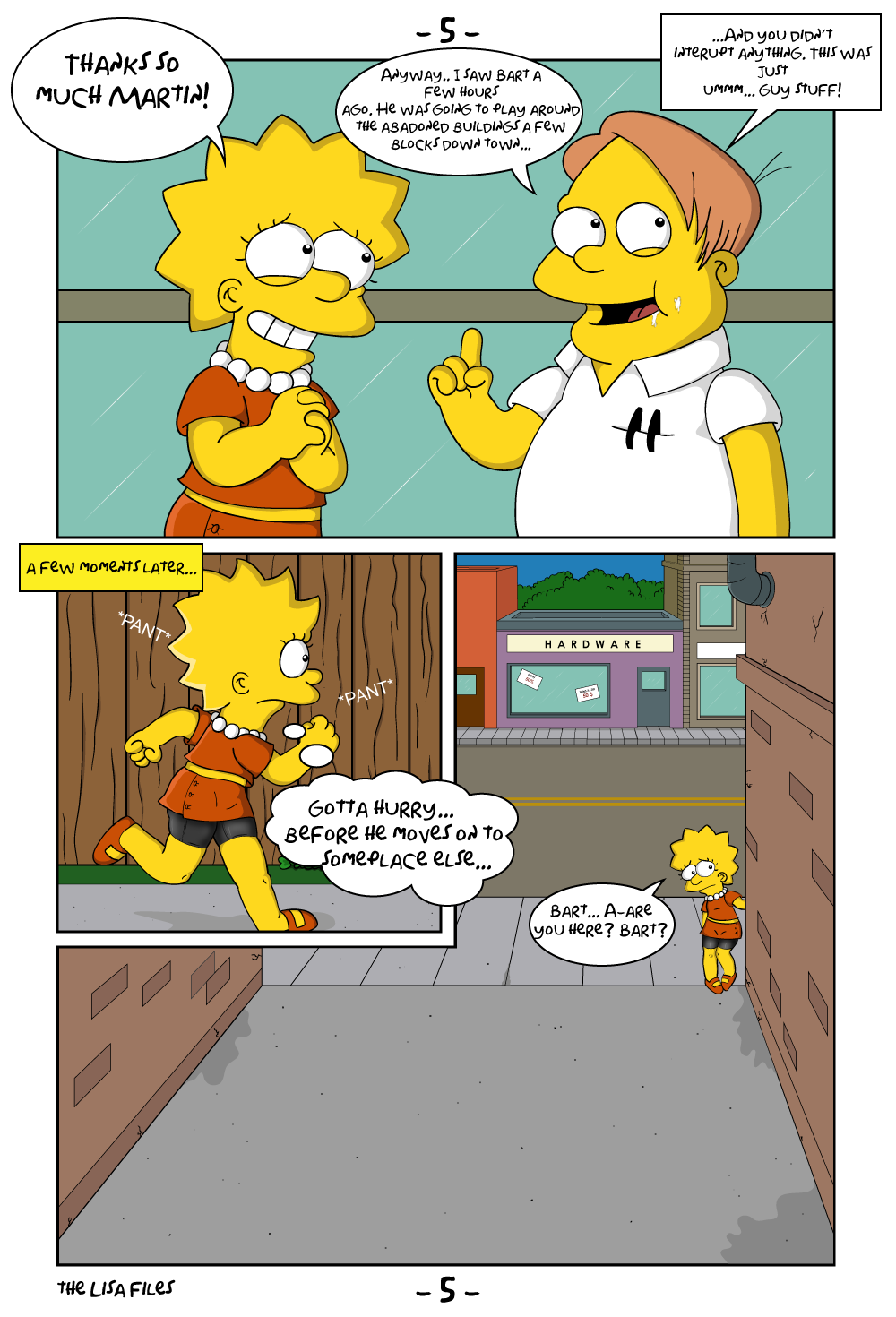 The Lisa Files page 7 full